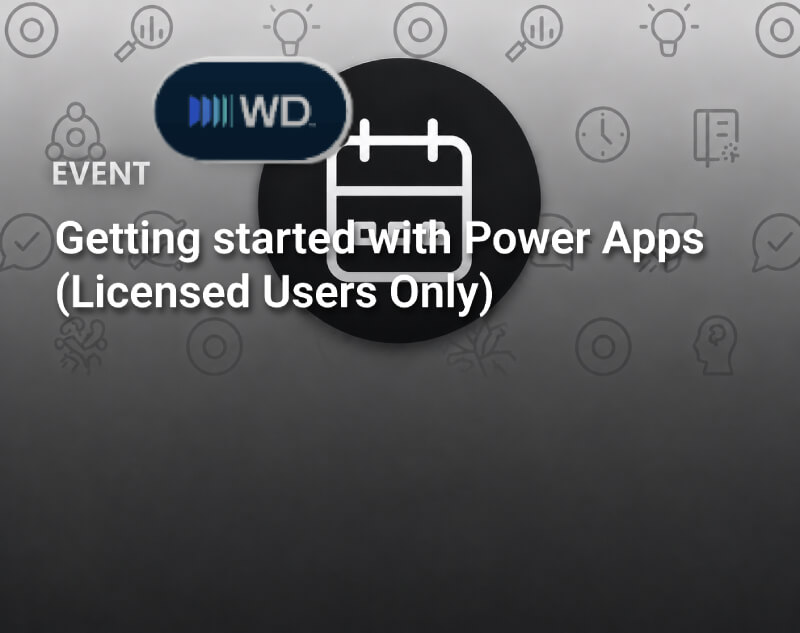 Getting started with Power Apps  (Licensed Users Only)